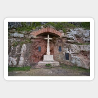 Bamburgh Memorial Sticker